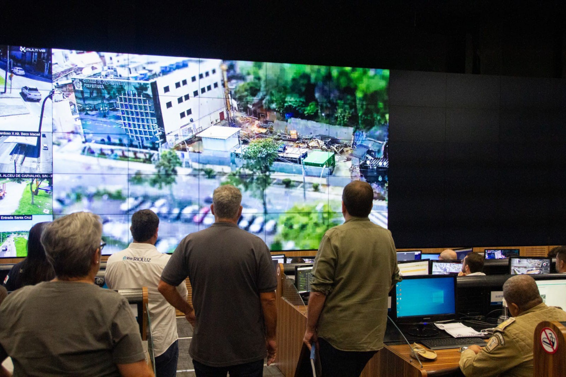 Expansão do Centro de Operações do Rio (COR) foi inaugurado neste sábado (31)  - Érica Martin / Agência O DIA