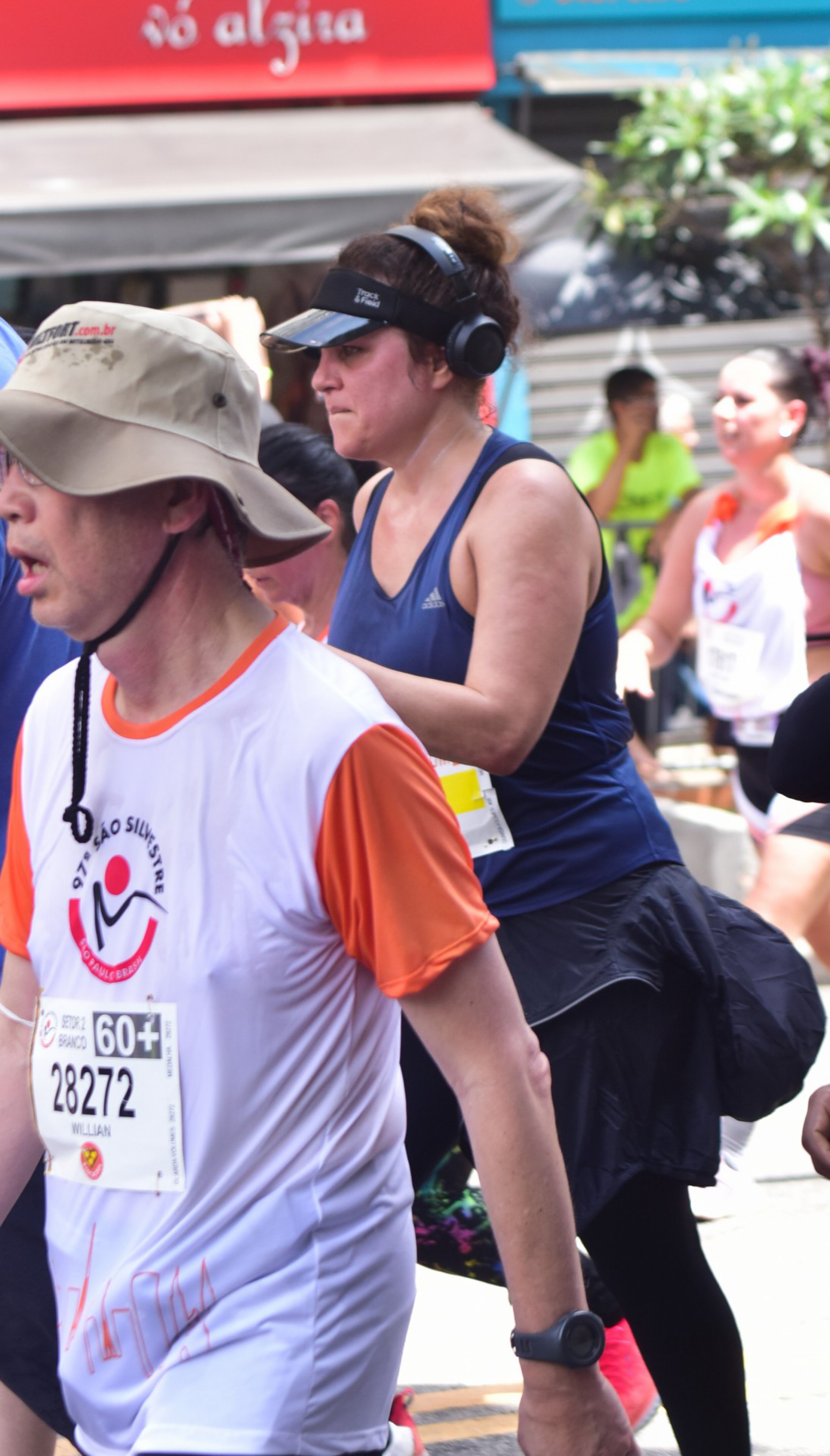 Isabel Teixeira participa da São Silvestre em São Paulo - Leo Franco/ Agnews