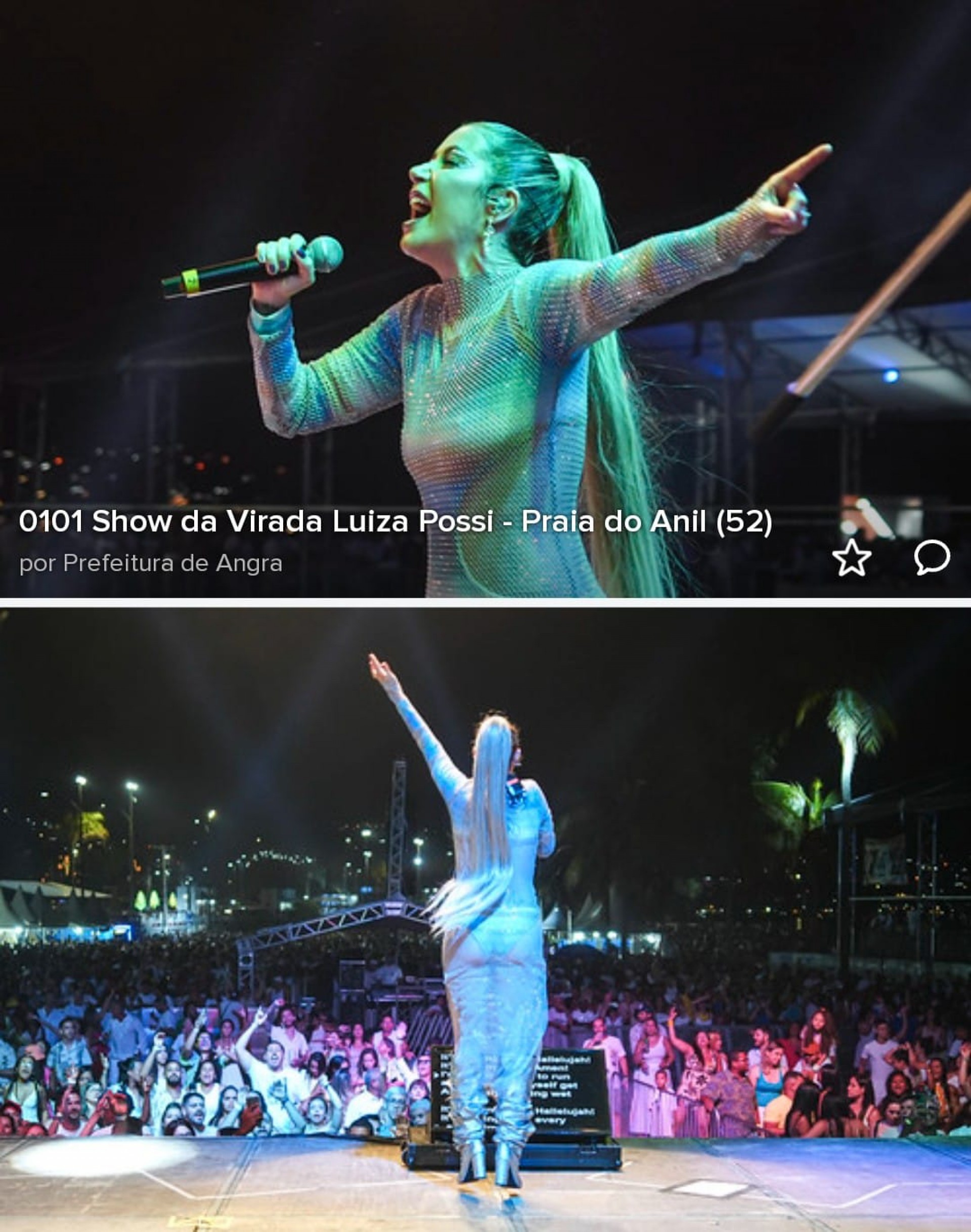 Lu&iacute;za Possi na virada - Divulga&ccedil;&atilde;o/PMAR