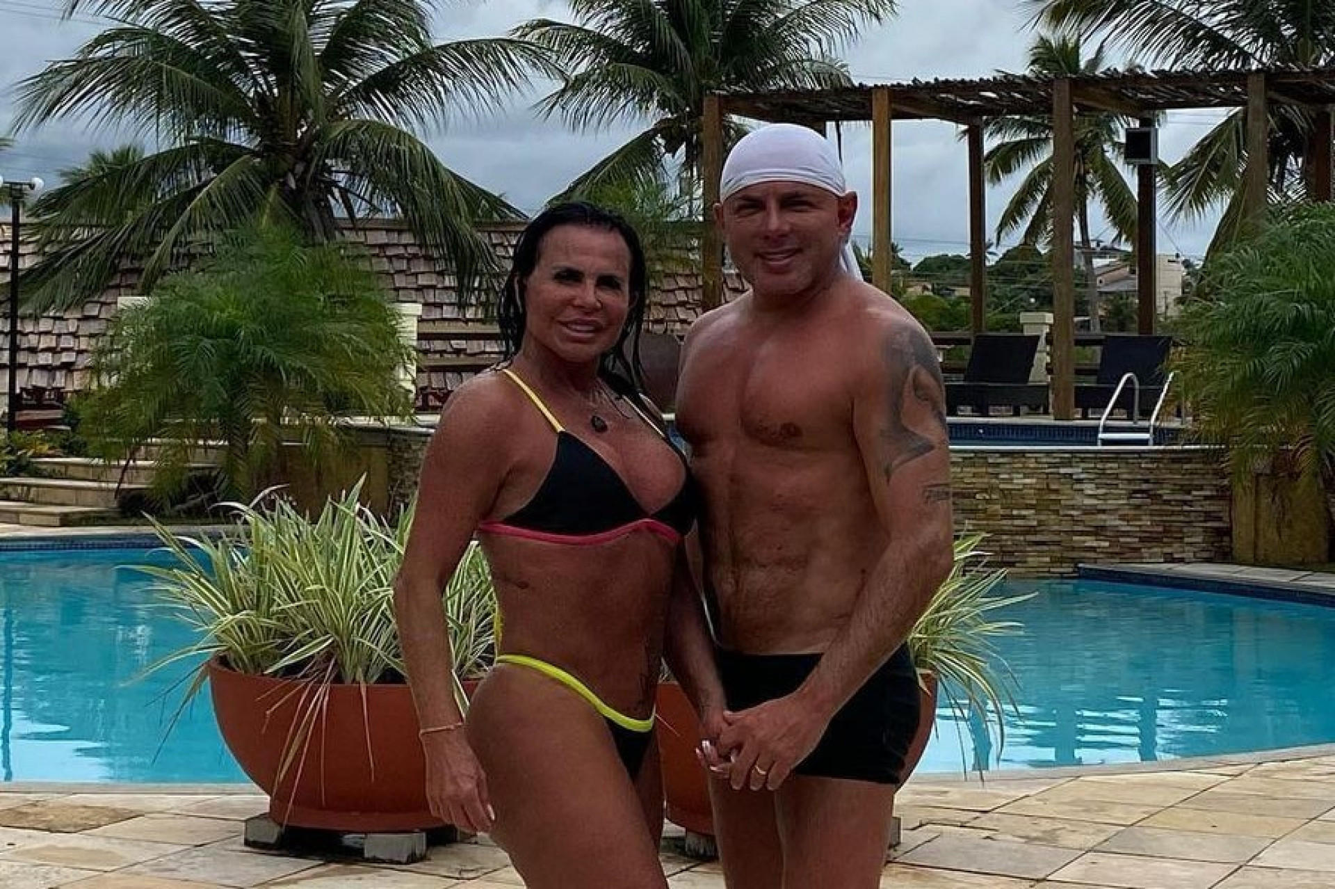 Gretchen se declarou para o marido, Esdras de Souza, no último dia do ano - Reprodução/Instagram