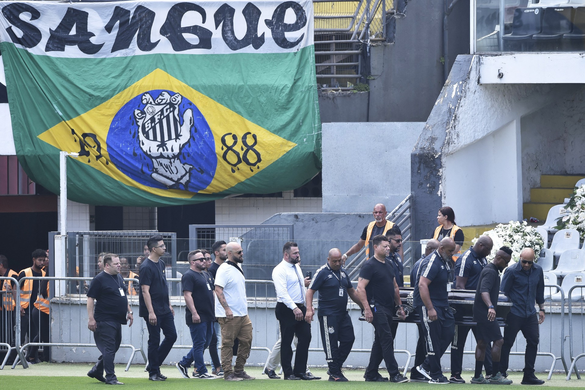 Velório de Pelé - AFP