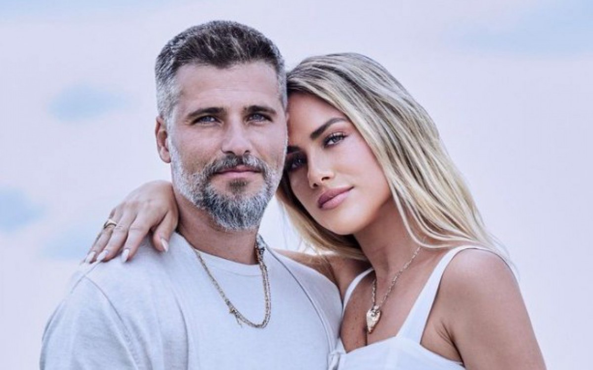 Bruno Gagliasso e Giovanna Ewbank no rancho da fam&iacute;lia