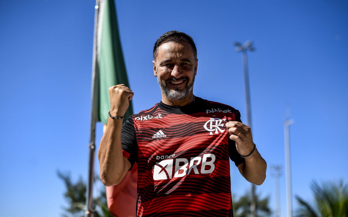 Vitor Pereira no Flamengo - Marcelo Cortes / Flamengo