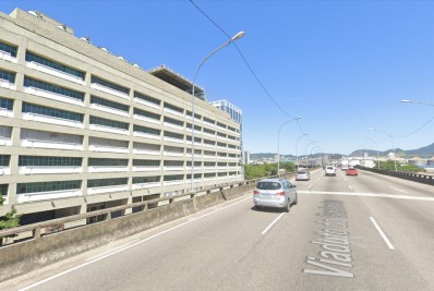 Acidente deixa dois mortos no Viaduto do Gasômetro