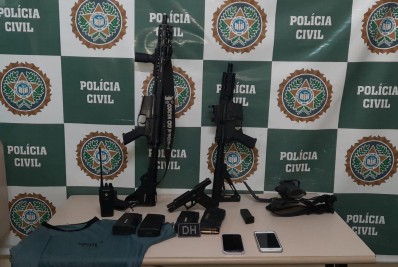 'PQD', miliciano do grupo de Zinho, é preso pela polícia na Zona Oeste