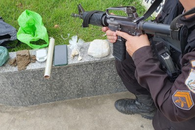 PM prende traficante com drogas em Nova Friburgo