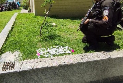 PM apreende carga de drogas em Arraial do Cabo