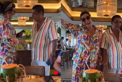 Internautas notam climão durante encontro de Zeca Pagodinho e Narcisa Tamborindeguy
