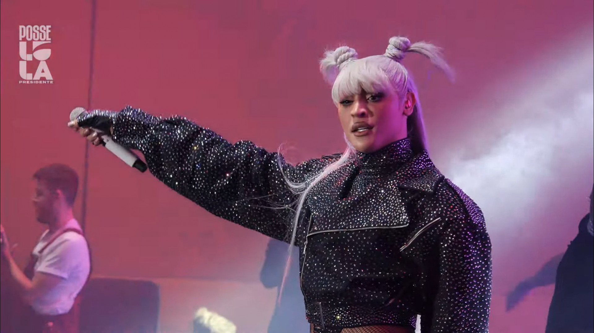 Pabllo Vittar se apresenta no Festival do Futuro, evento em comemoração a posse do presidente Luiz Inácio Lula da Silva, neste domingo - Reprodução Internet