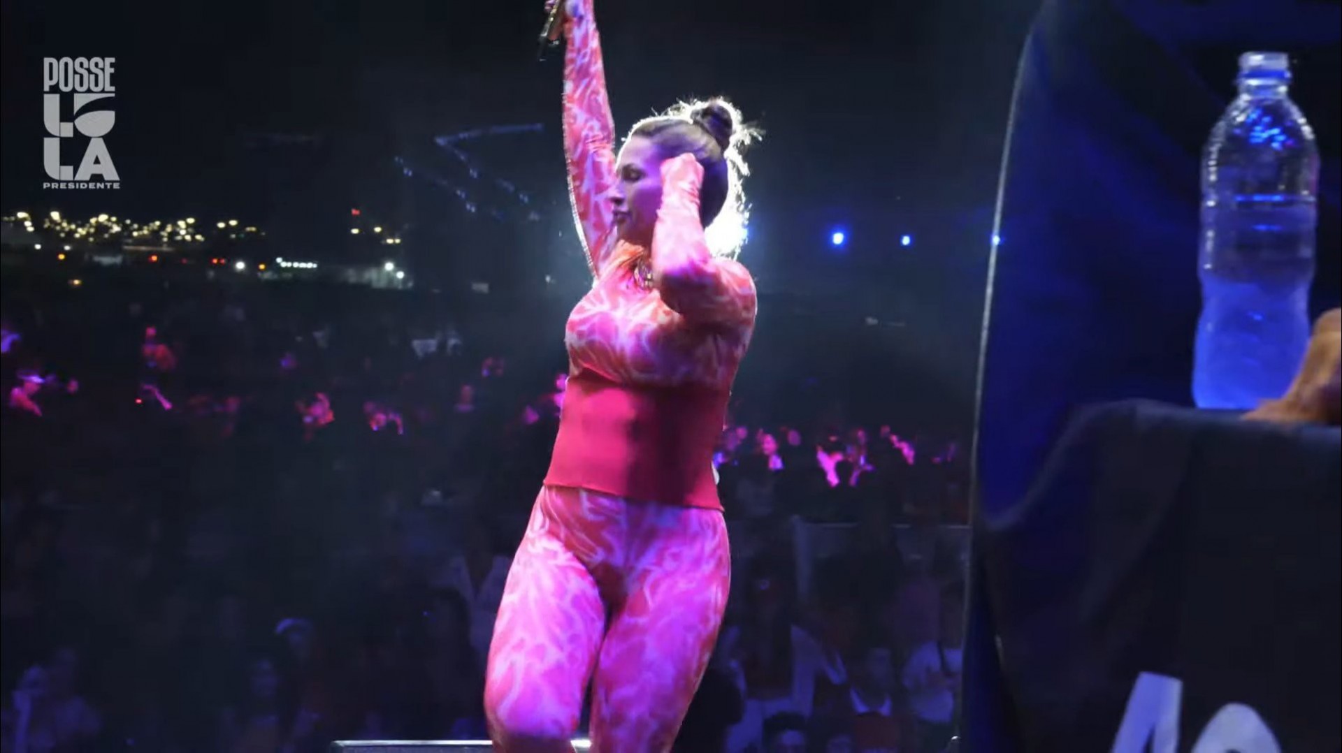 Valesca Popozuda se apresenta no Festival do Futuro, evento em comemoração a posse do presidente Luiz Inácio Lula da Silva (PT), neste domingo, em Brasília - Reprodução Internet