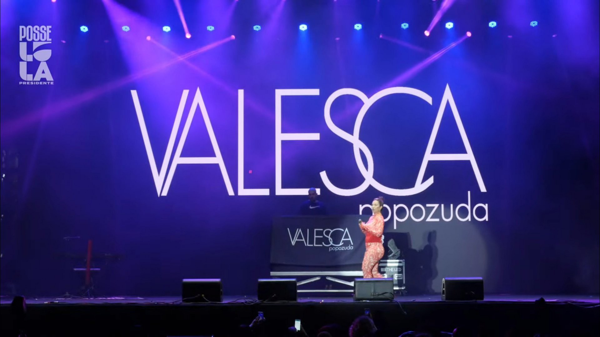 Valesca Popozuda se apresenta no Festival do Futuro, evento em comemoração a posse do presidente Luiz Inácio Lula da Silva (PT), neste domingo, em Brasília - Reprodução Internet