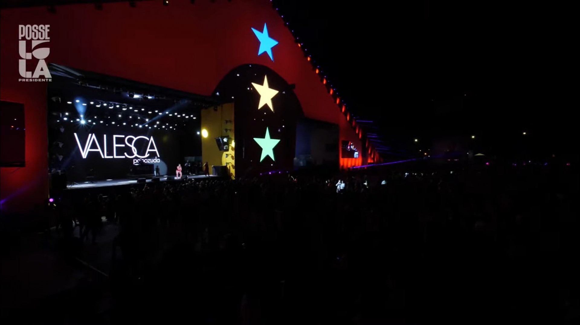 Valesca Popozuda se apresenta no Festival do Futuro, evento em comemoração a posse do presidente Luiz Inácio Lula da Silva (PT), neste domingo, em Brasília - Reprodução Internet