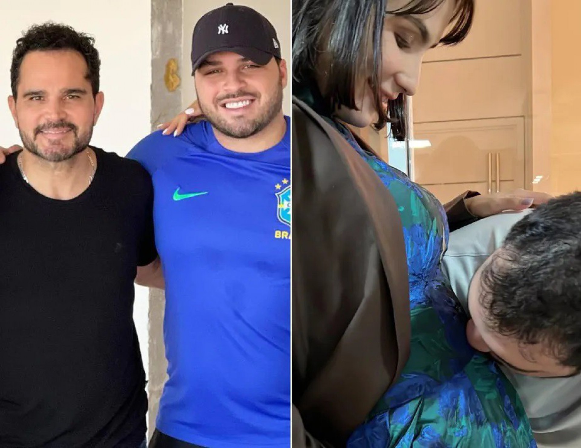 Luciano Camargo e o filho, Nathan Camargo - Reprodução / Instagram