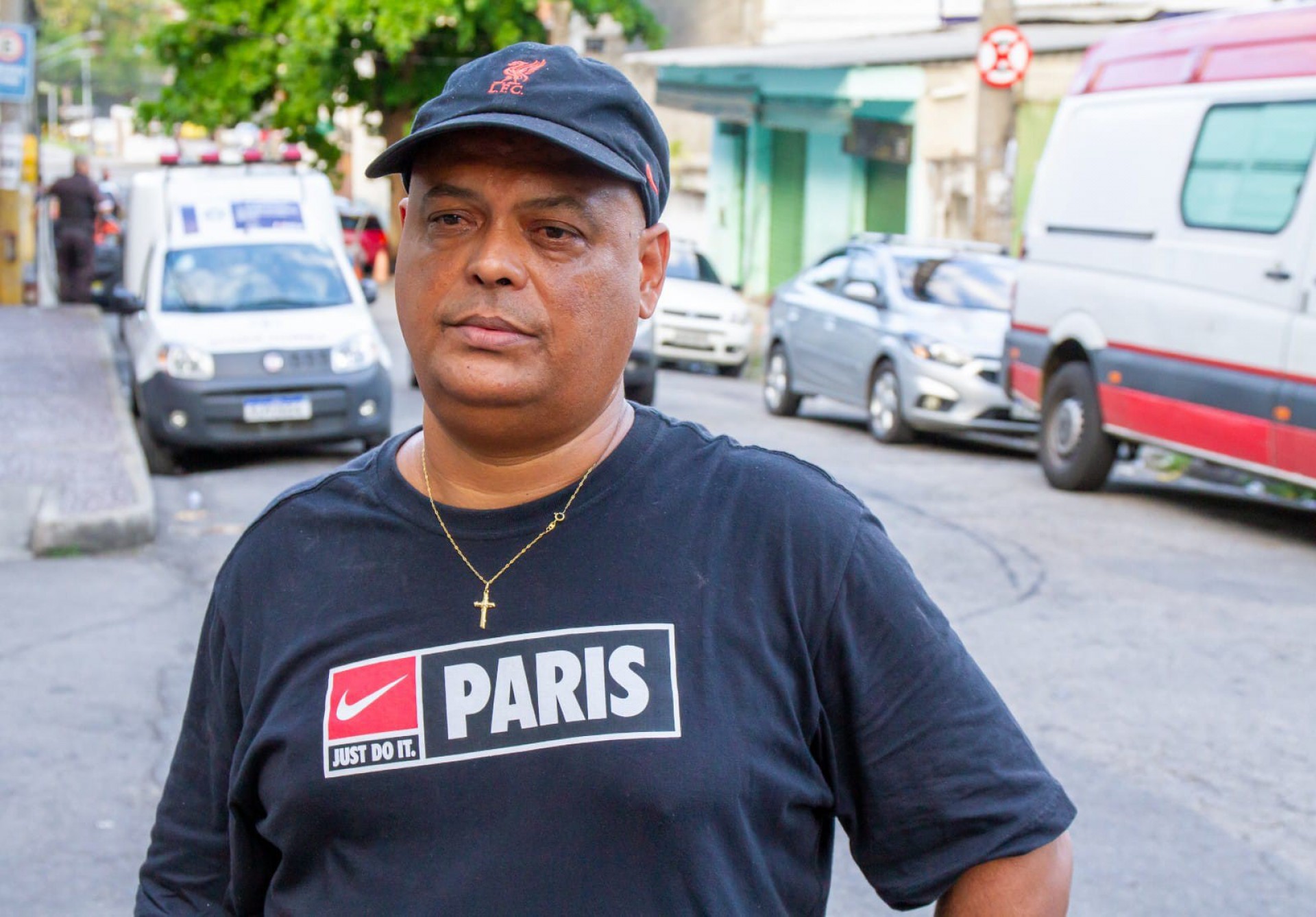 Ronaldo do Carmo disse que a filha, que est&aacute; internada em estado grave no Hospital Get&uacute;lio Vargas, est&aacute; em uma situa&ccedil;&atilde;o melhor - &Eacute;rica Martin /Ag&ecirc;ncia O Dia