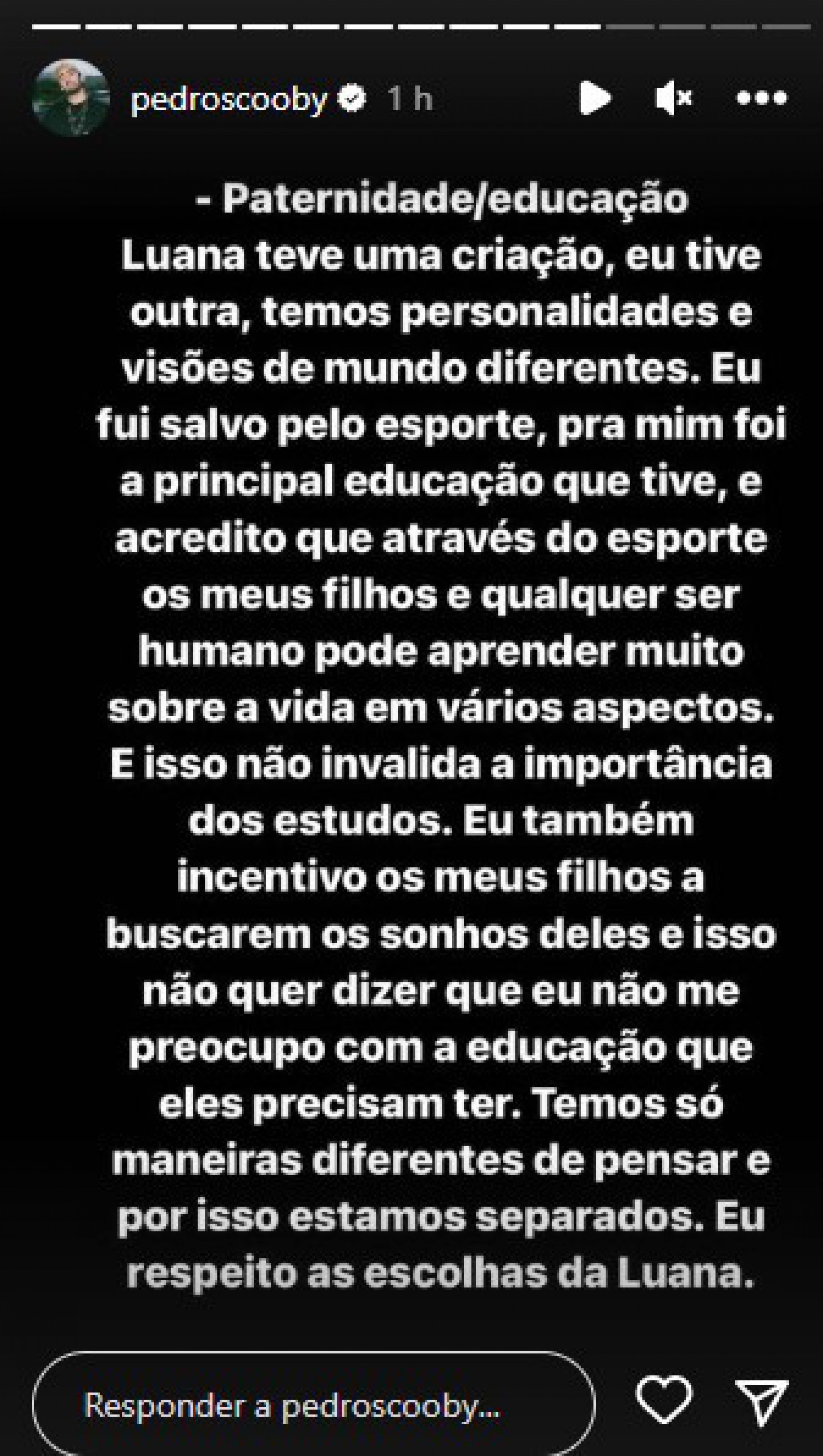 Pedro Scooby faz declaração sobre polêmica com Luana Piovani - Reprodução Internet