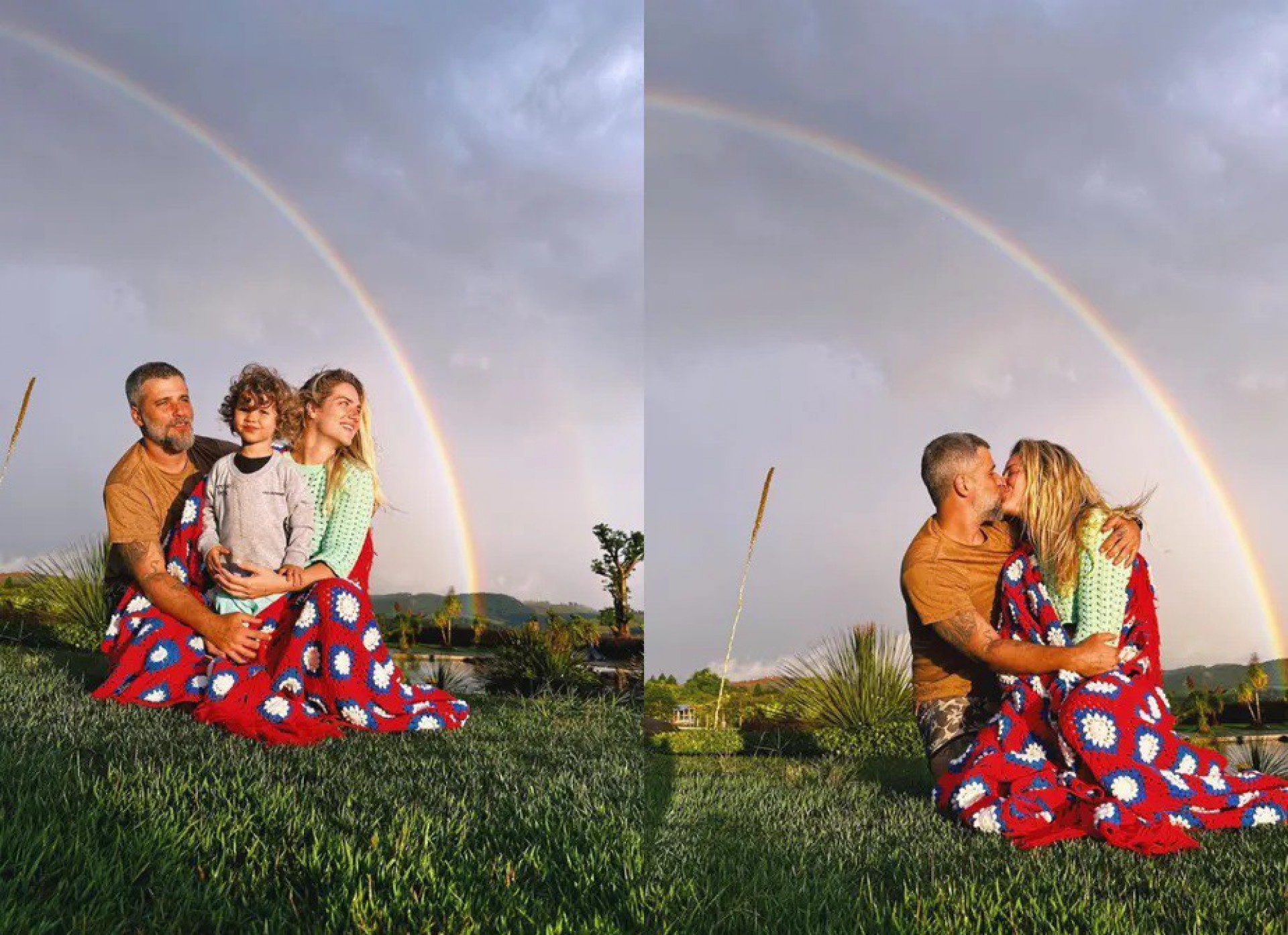 Giovanna Ewbank, Bruno Gagliasso e o filho caçula, Zyan - Reprodução / Instagram