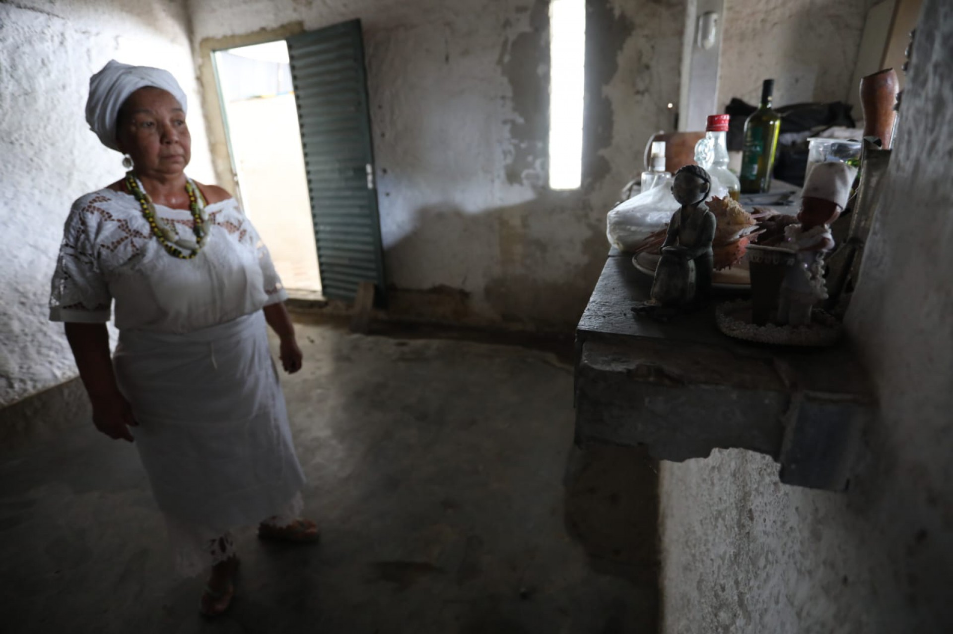 Conceição teve o seu terreiro invadido oito vezes - Pedro Ivo / Agência O DIA