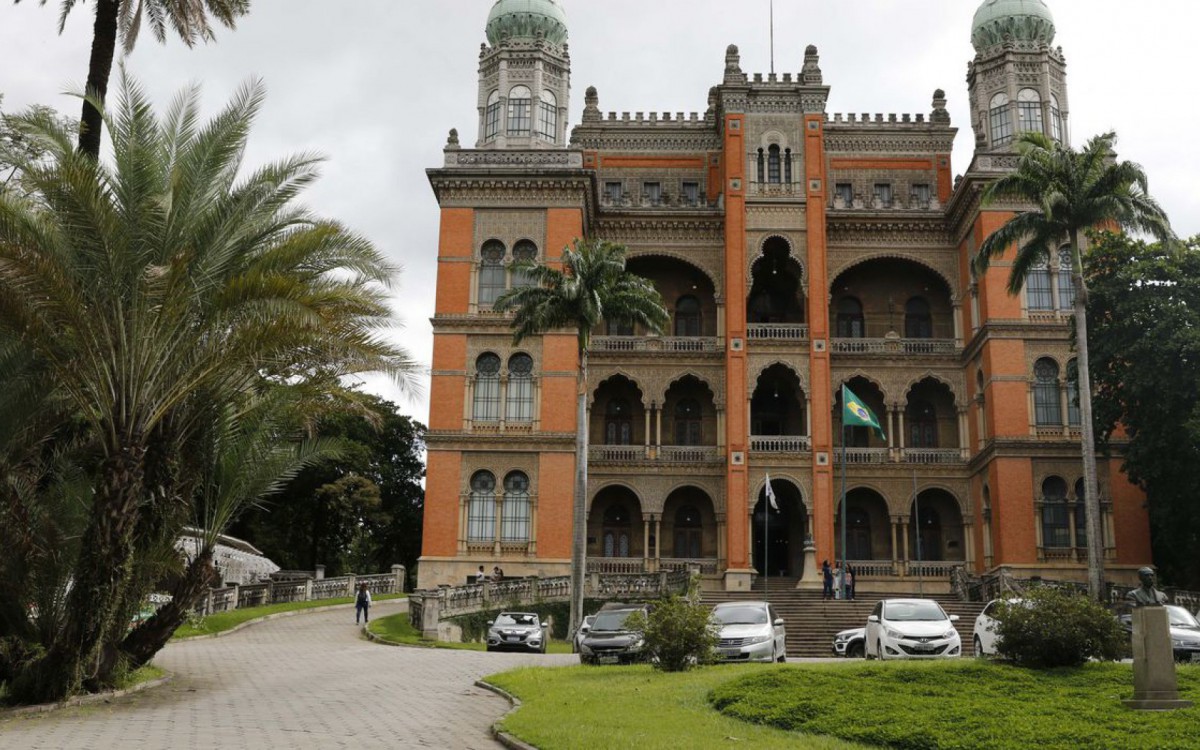 Castelo Mourisco, sede da Fundação Oswaldo Cruz (Fiocruz), em Manguinhos, Zona Norte do Rio