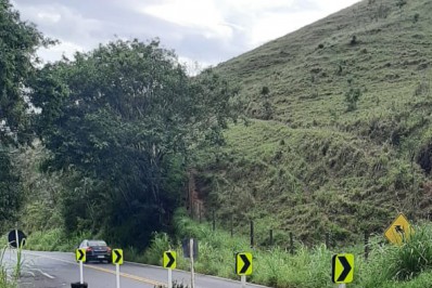 Trecho da RJ-153 está parcialmente interditado