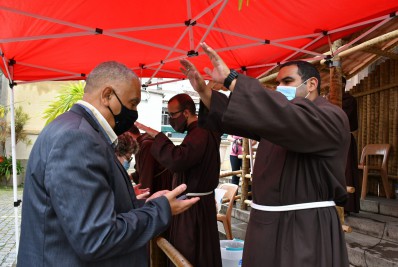 Primeira sexta-feira do ano terá tradicional bênção dos frades capuchinhos