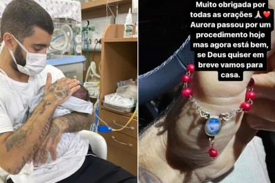 Pedro Scooby conta que filha caçula enfrentou outro procedimento: 'Agora está bem'