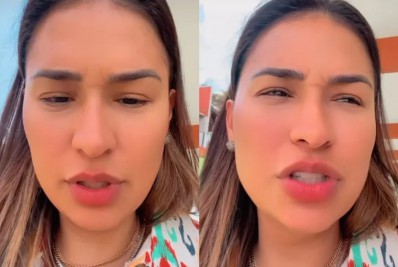 Simone Mendes relata tensão após tomar susto na estrada: 'Rasgou o pneu'