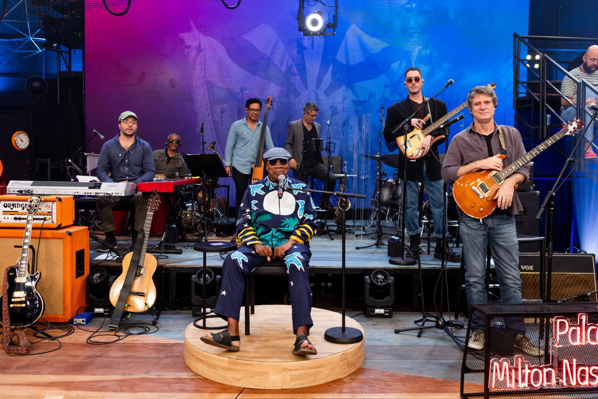 Milton Nascimento ganha um ‘Altas Horas’ especial, em sua homenagem - Daniela Toviansky / TV Globo