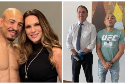 Mulher de José Aldo e dona de mansão em que Bolsonaro está hospedado nos EUA recebeu auxílio emergencial