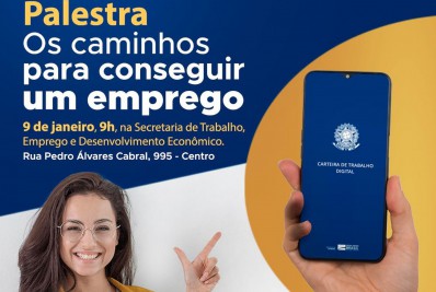 Nilópolis: Secretaria de Trabalho promove palestra ‘Os caminhos para conseguir um emprego’