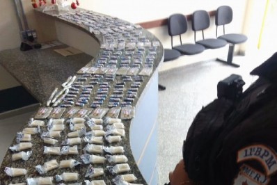 Mais apreensões de drogas em Nova Friburgo