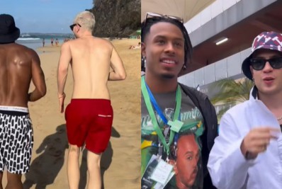 Paulo André fica para trás em corrida contra Leo Picon e fãs comentam: 'Deixou ganhar'