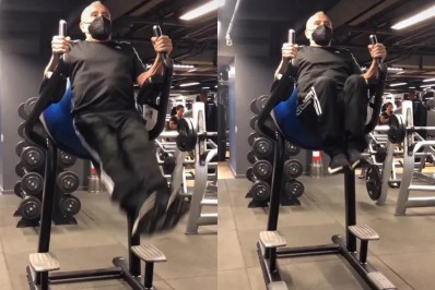 Stênio Garcia compartilha treino nas redes sociais e aconselha: 'Acredite em si mesmo'