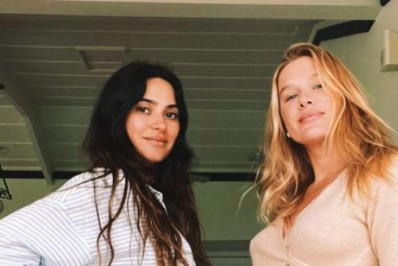 Grávidas, Thaila Ayla e Fiorella Mattheis posam juntinhas: 'Sorte'