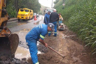 Prefeitura mantém alerta e faz reparos emergenciais em Volta Redonda