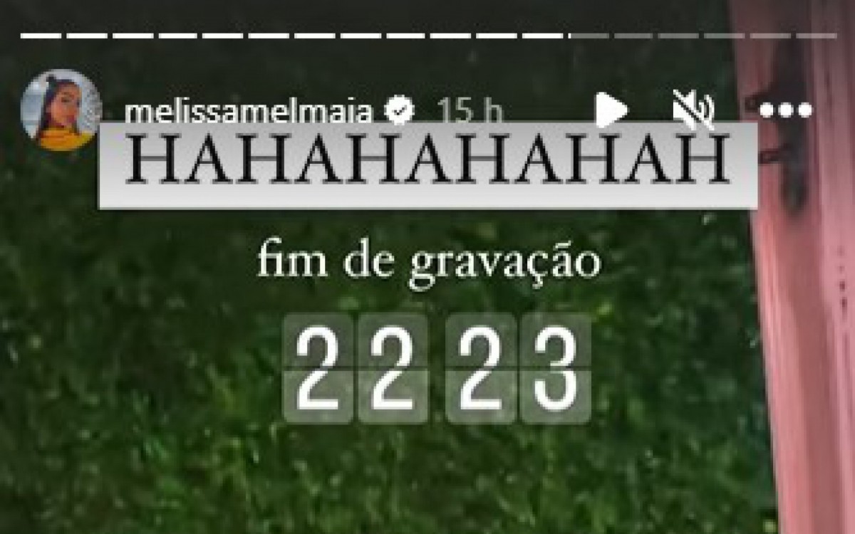 Mel Maia mostrou bastidores das grava&ccedil;&otilde;es de "Vai na F&eacute;"