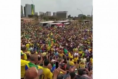 Flávio Dino afirma que forças de segurança estão agindo contra atos bolsonaristas em Brasília