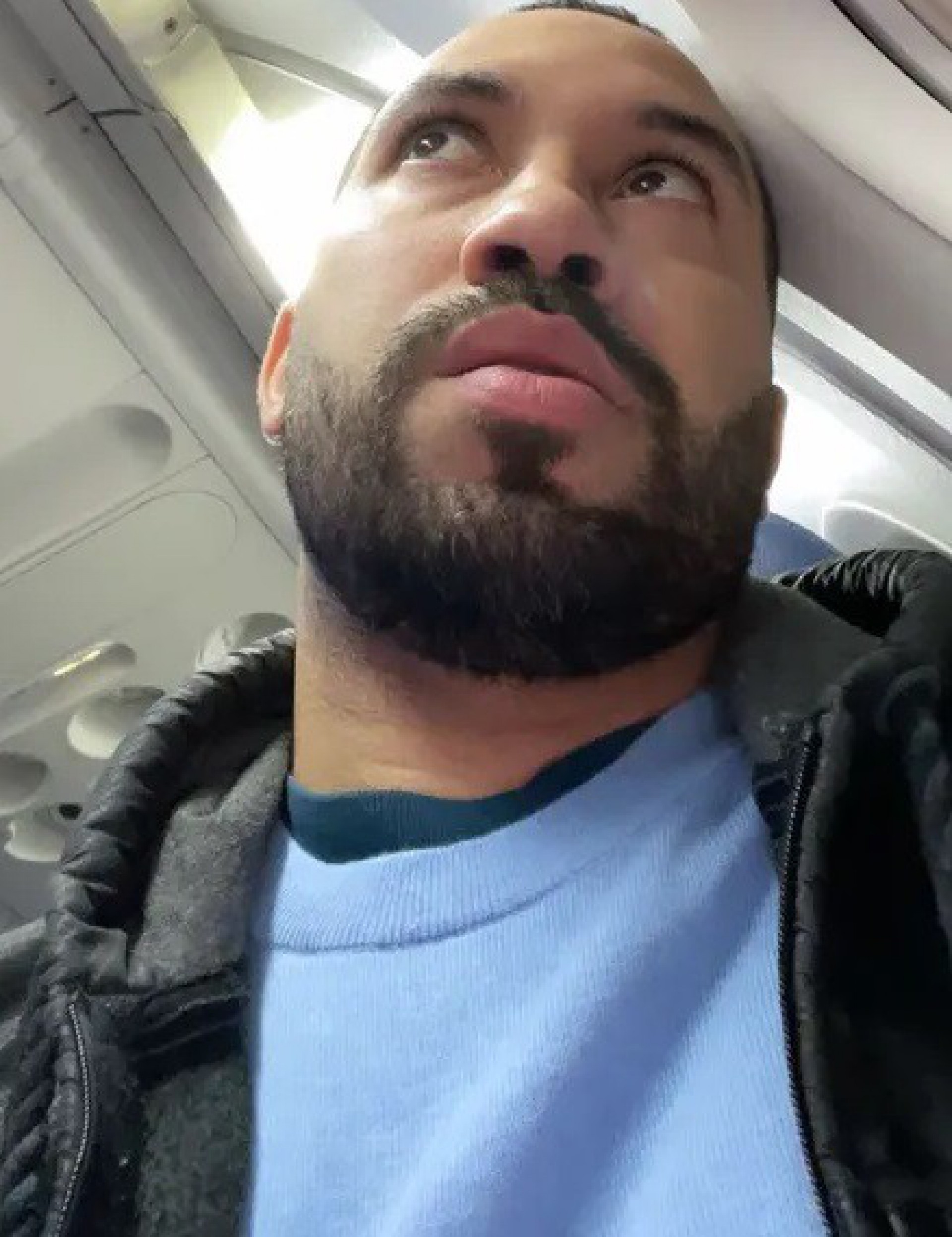 Gil do Vigor relata momentos de tensão em voo - Reprodução do Instagram