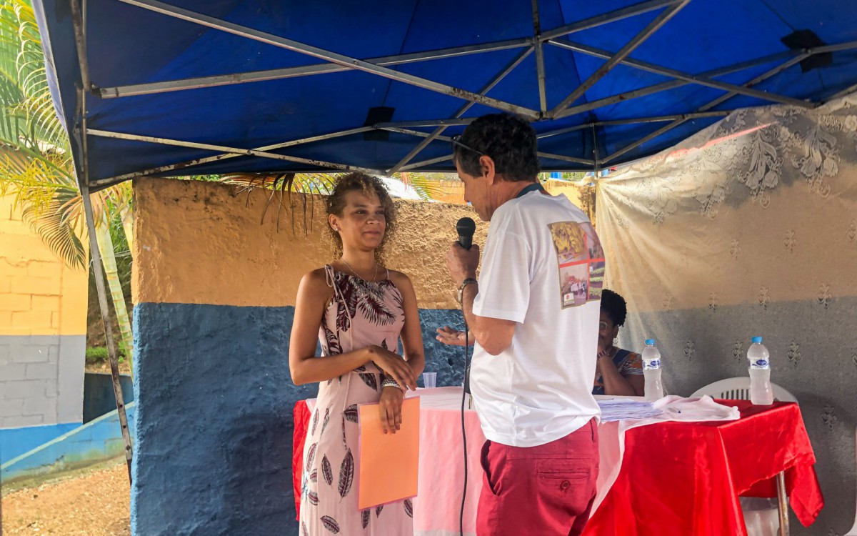 Deise Dourado, de 34 anos, foi eleita pela maioria dos votos