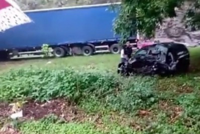 Um morto e dois feridos no acidente na BR 101 em Angra