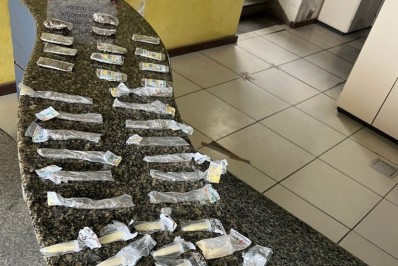 Homem preso com drogas na Água Santa