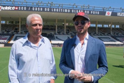 Dono da SAF do Vasco, Josh Wander lamenta morte de Dinamite: 'Lenda dentro e fora de campo'