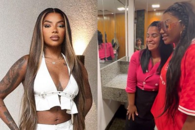 Ludmilla é abordada por fãs em banheiro e desabafa: 'Muito invasivo'