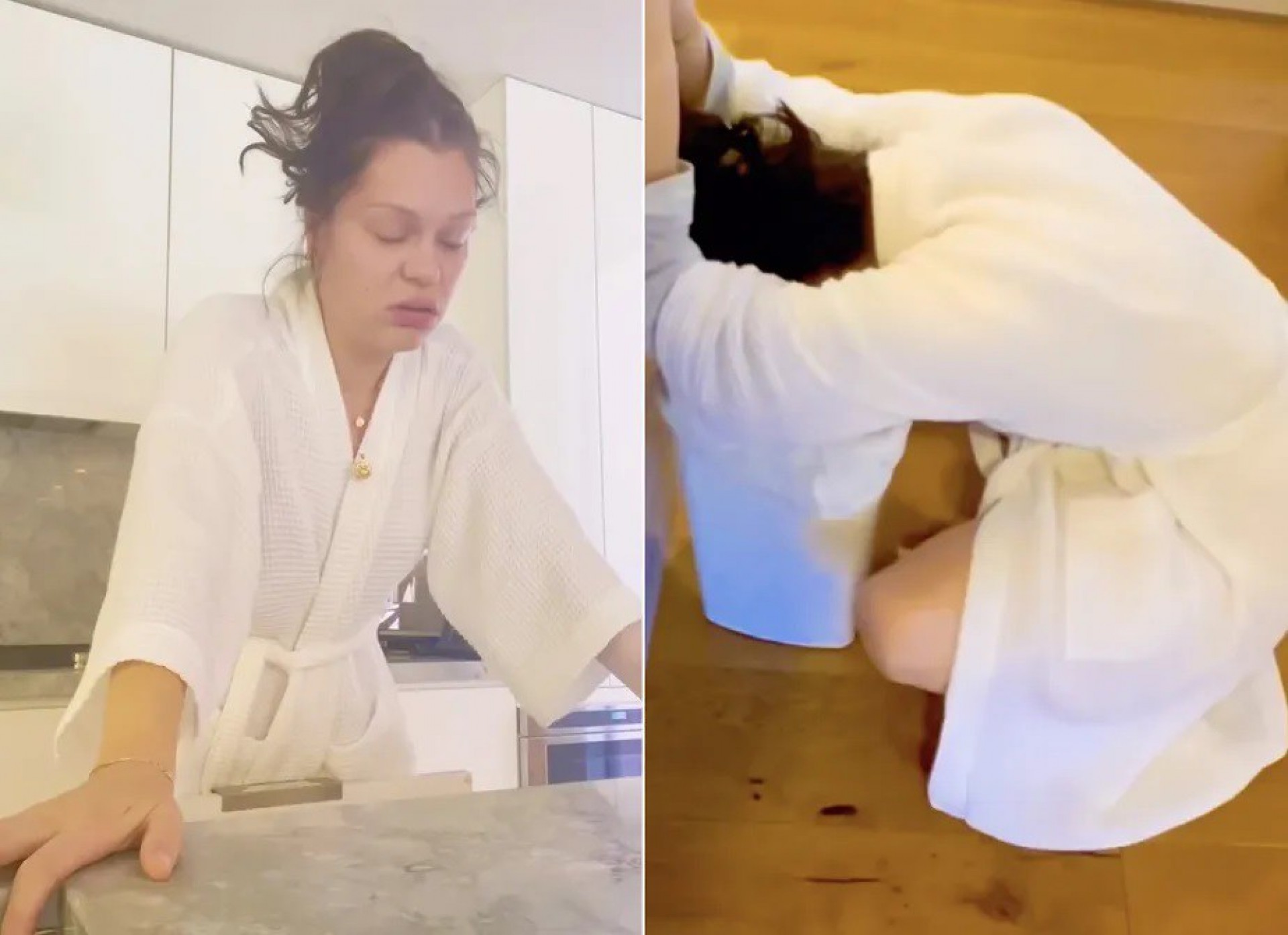 Jessie J mostra desafios do primeiro trimestre de gravidez no Instagram - Reprodu&ccedil;&atilde;o / Instagram