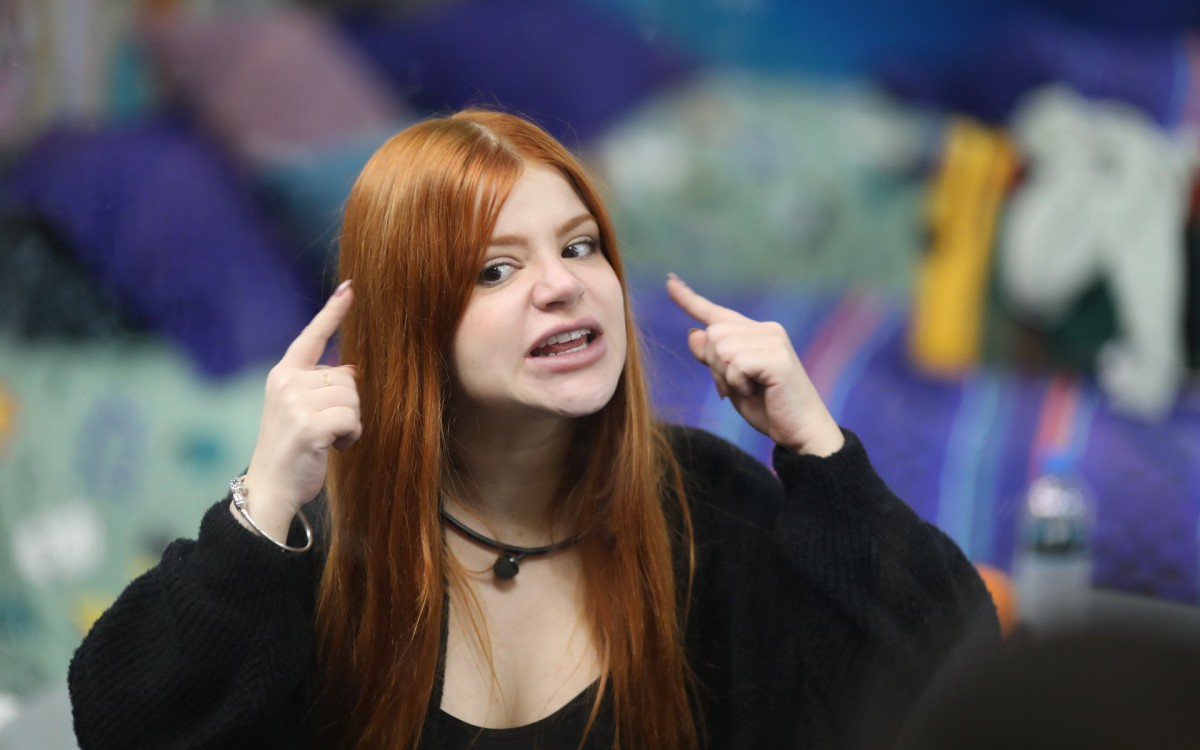 Participantes da casa de vidro do BBB23, no Via Parque Shopping.  -  Pedro Ivo/Agência O Dia