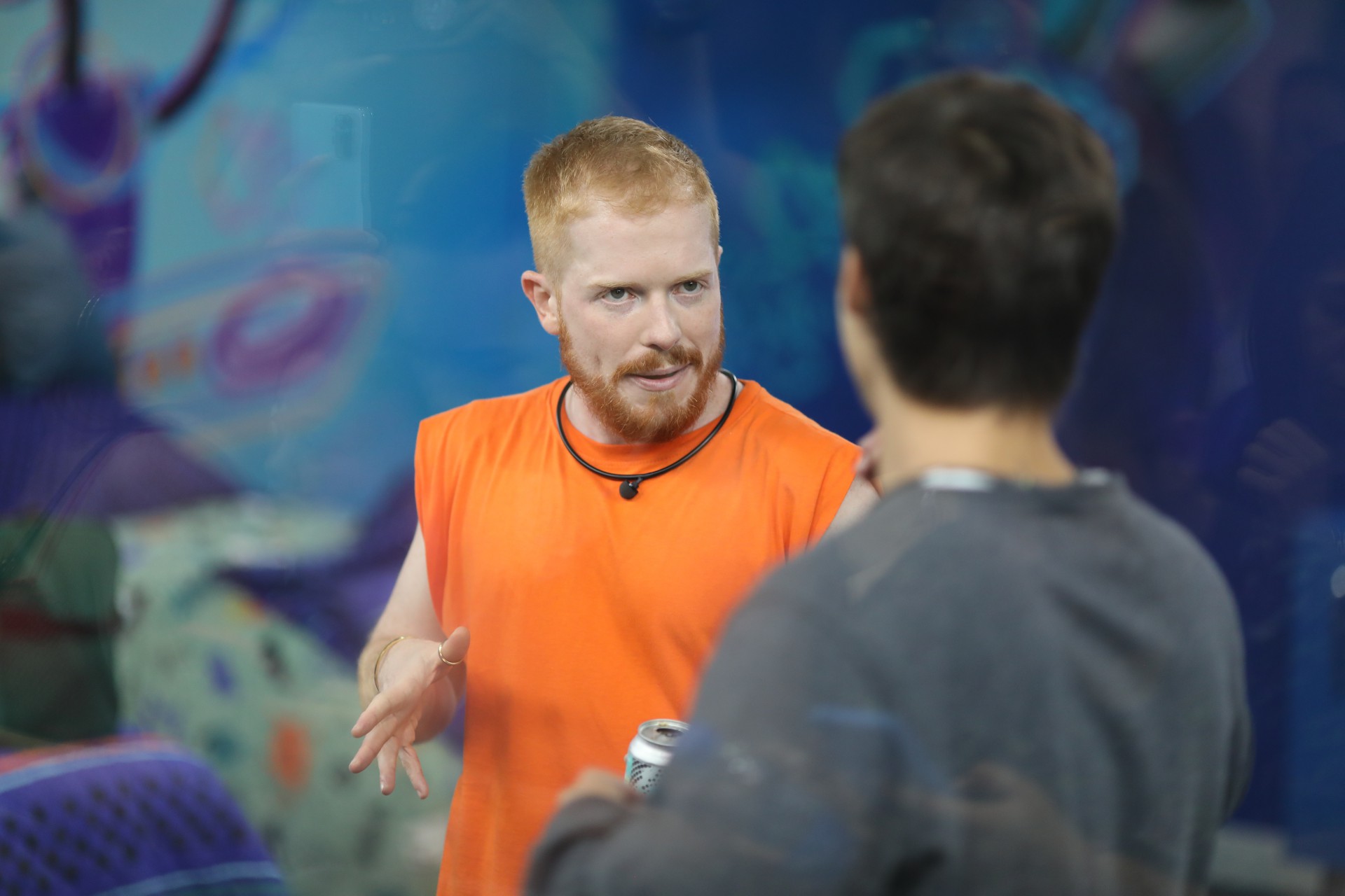 Participantes da casa de vidro do BBB23, no Via Parque Shopping.  -  Pedro Ivo/Agência O Dia