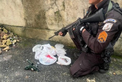 Suspeito ferido em confronto com a PM no Morro da Caixa D’Água em Angra