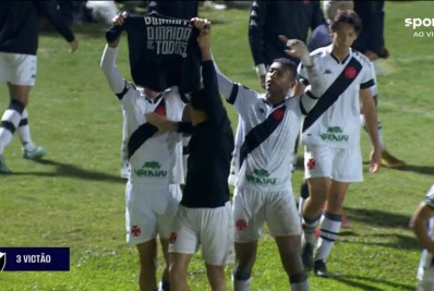 Com homenagens a Roberto Dinamite, Vasco vence o Audax e avança na Copinha