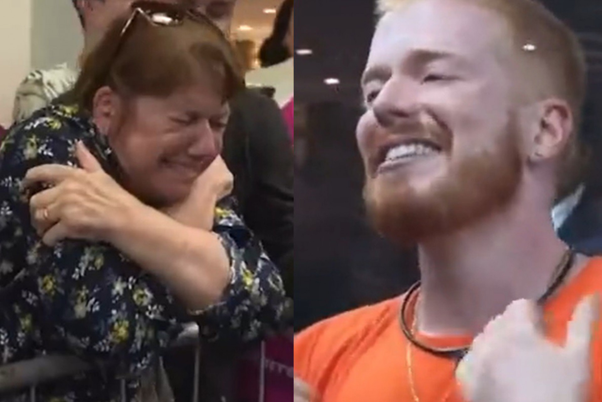 Mãe de Manoel, da Casa de Vidro, visita o filho e se emociona - Reprodução de vídeo