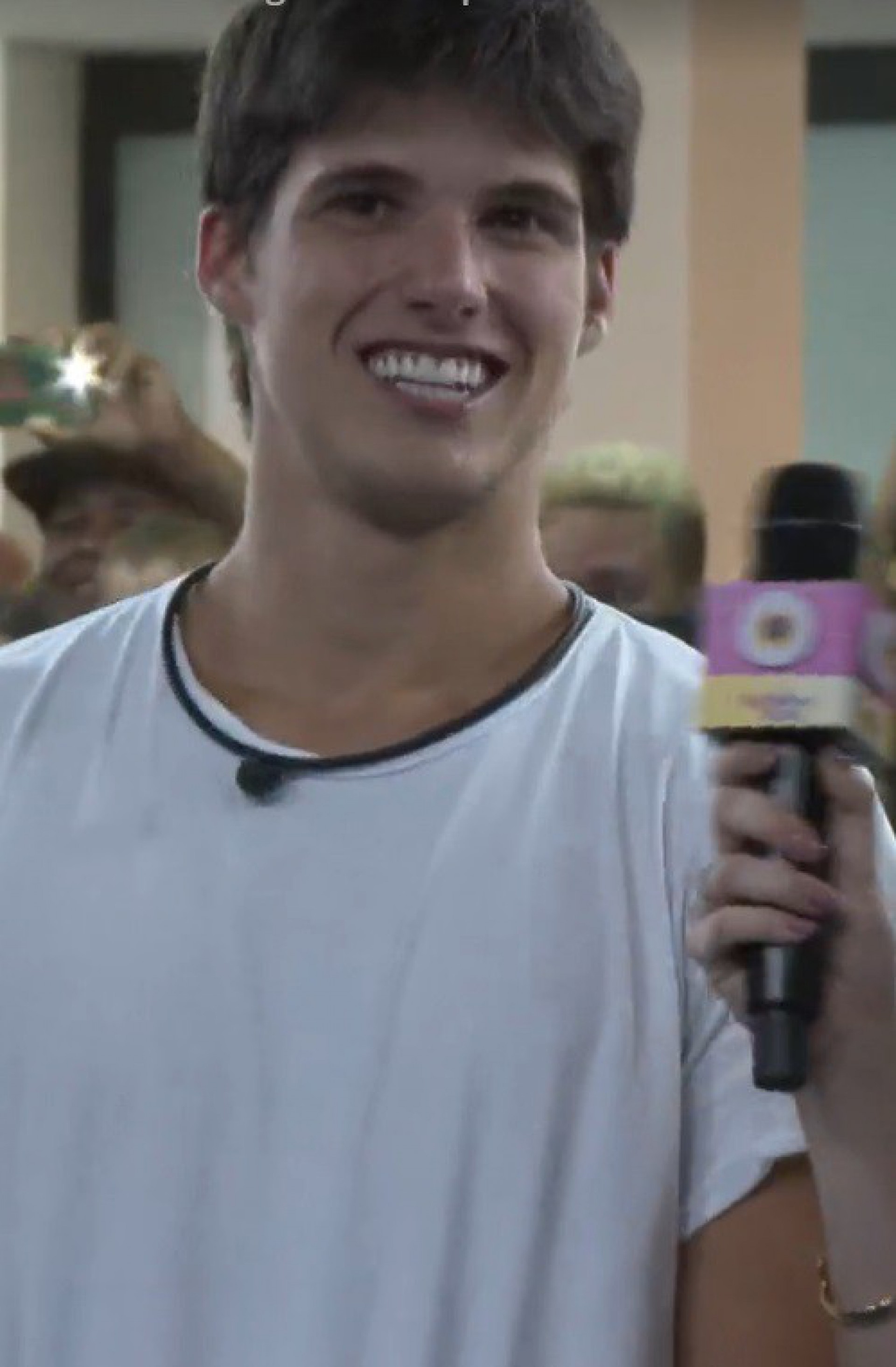 Gabriel é um dos participantes da 'Casa de Vidro' - Reprodução de vídeo / TV Globo