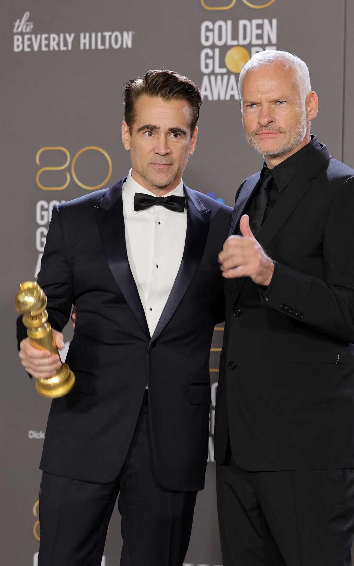 Colin Farrell e Martin McDonagh, de 'The Banshees of Inisherin'